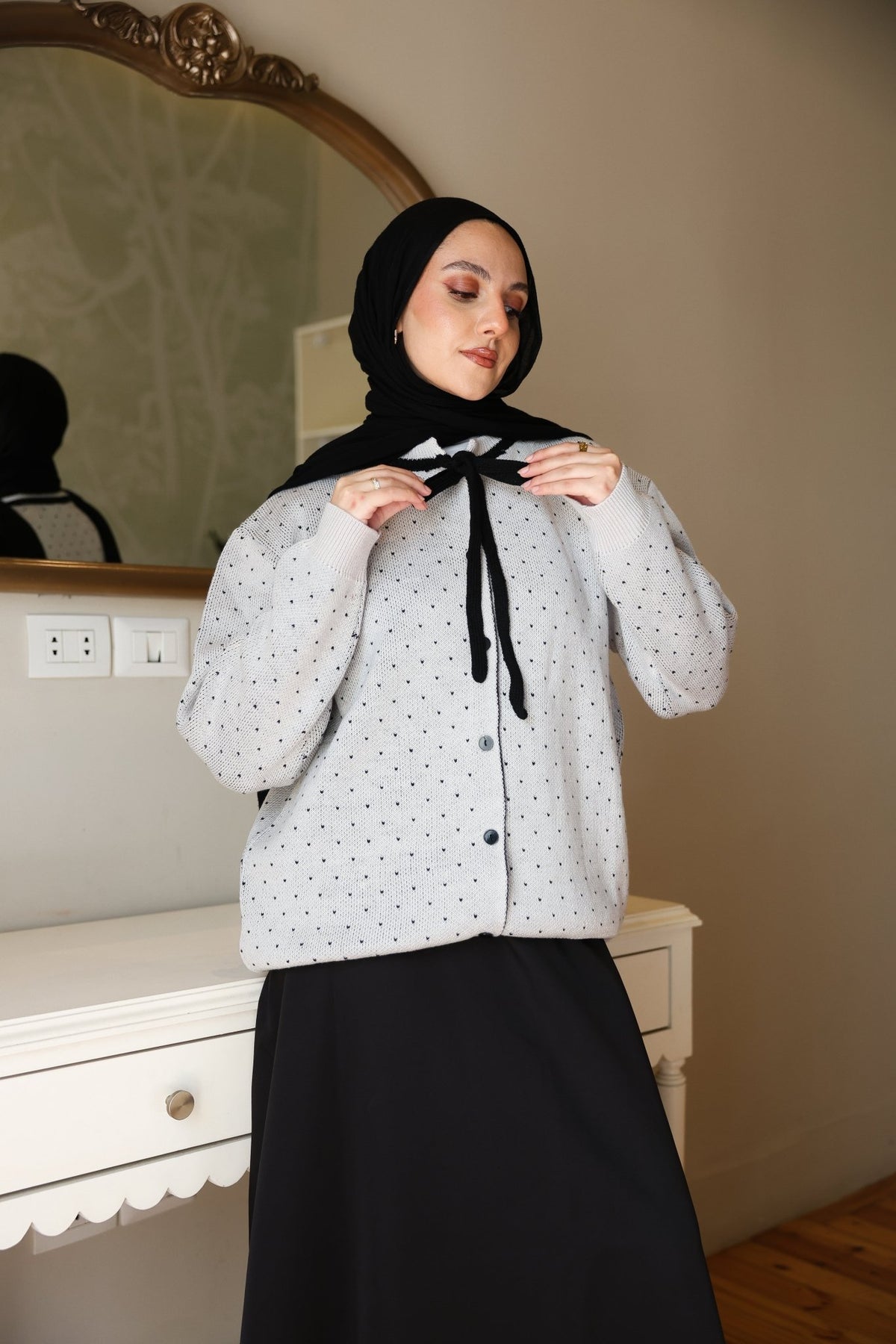 Polka Dots Sweater - ATHWAB
