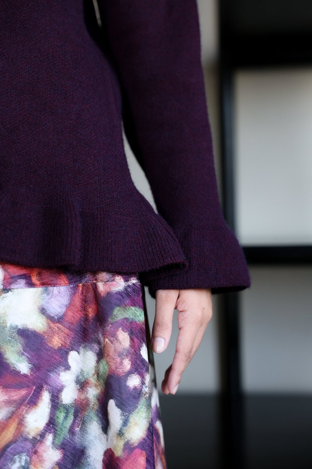 Ruffled Sweater - ATHWAB