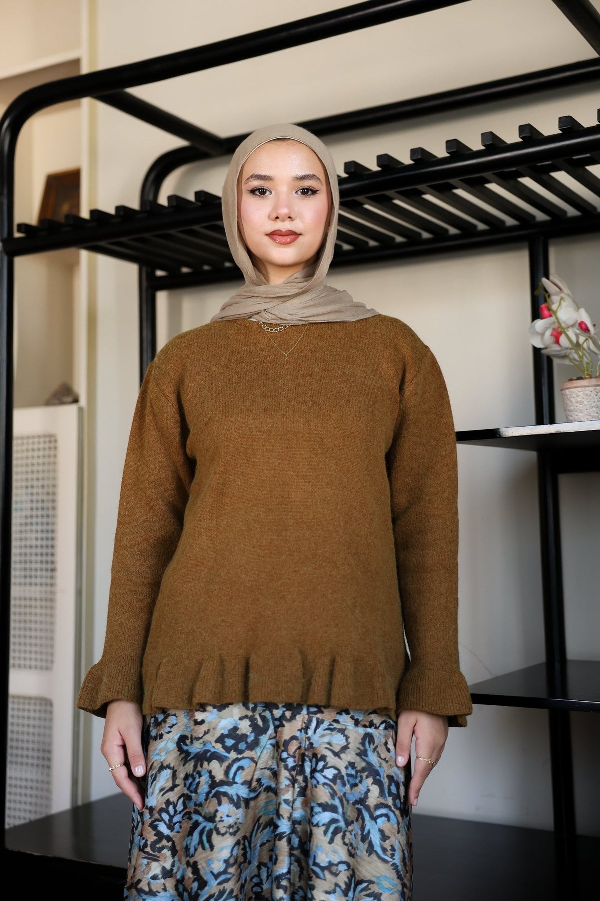 Ruffled Sweater - ATHWAB