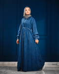 Sky Denim Dress - ATHWAB
