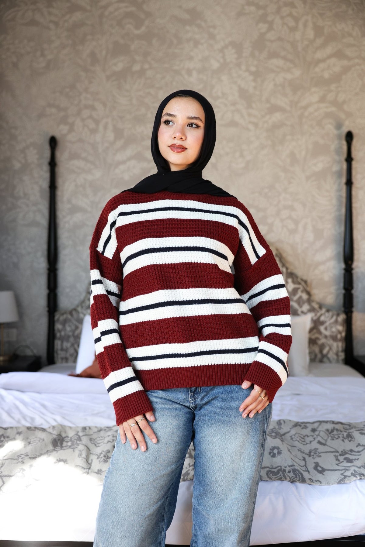 Stripped Sweater - ATHWAB