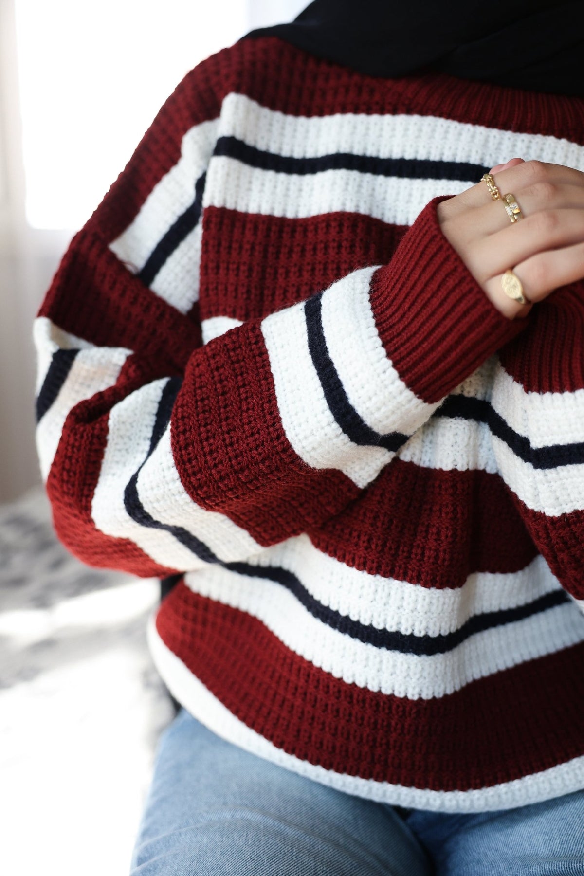 Stripped Sweater - ATHWAB