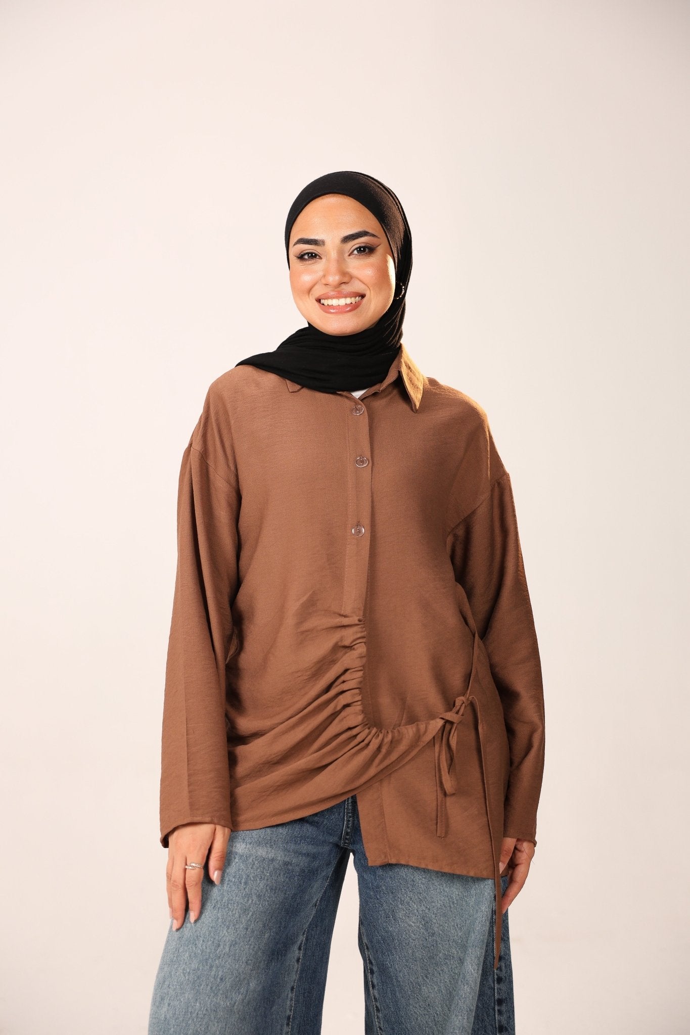 The daily linen blouse - ATHWAB