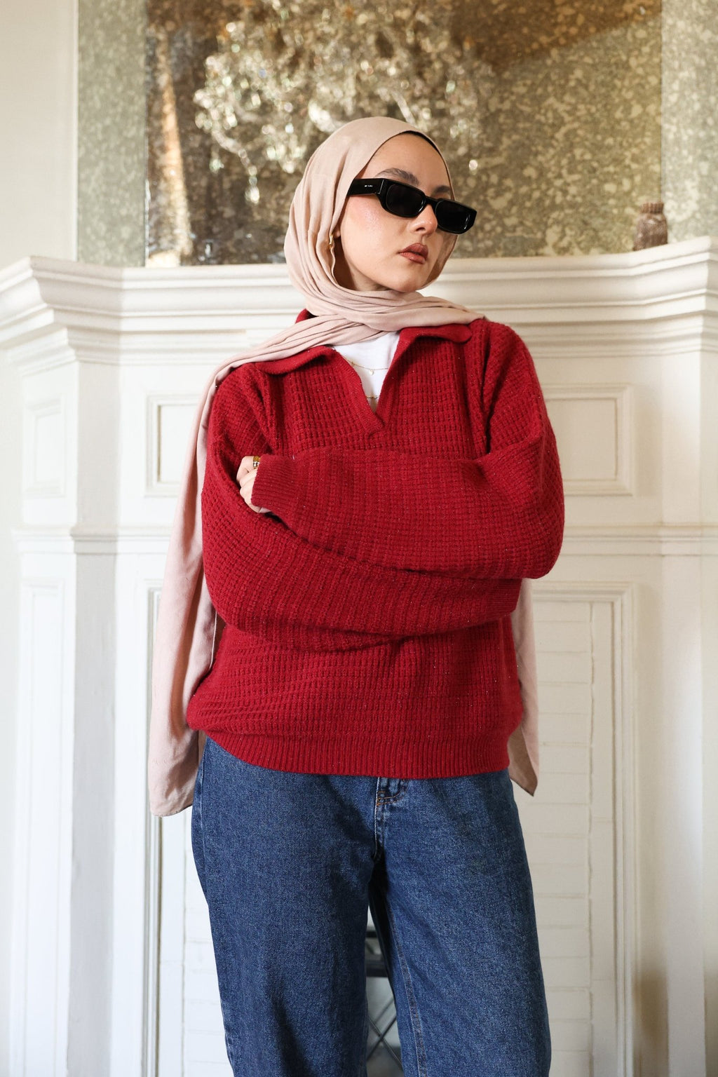 V Sweater - ATHWAB
