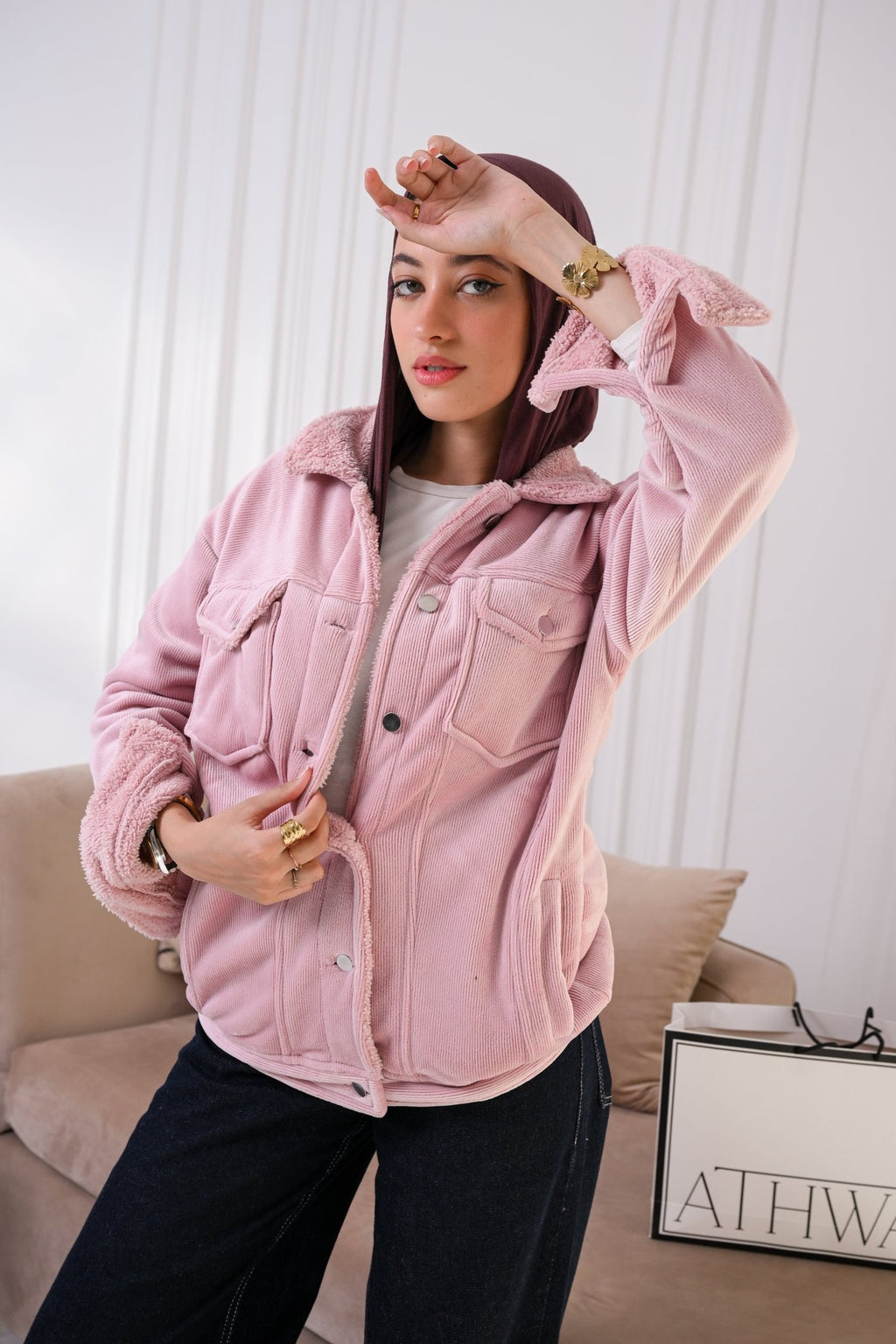 Velvet Warm Jacket - ATHWAB