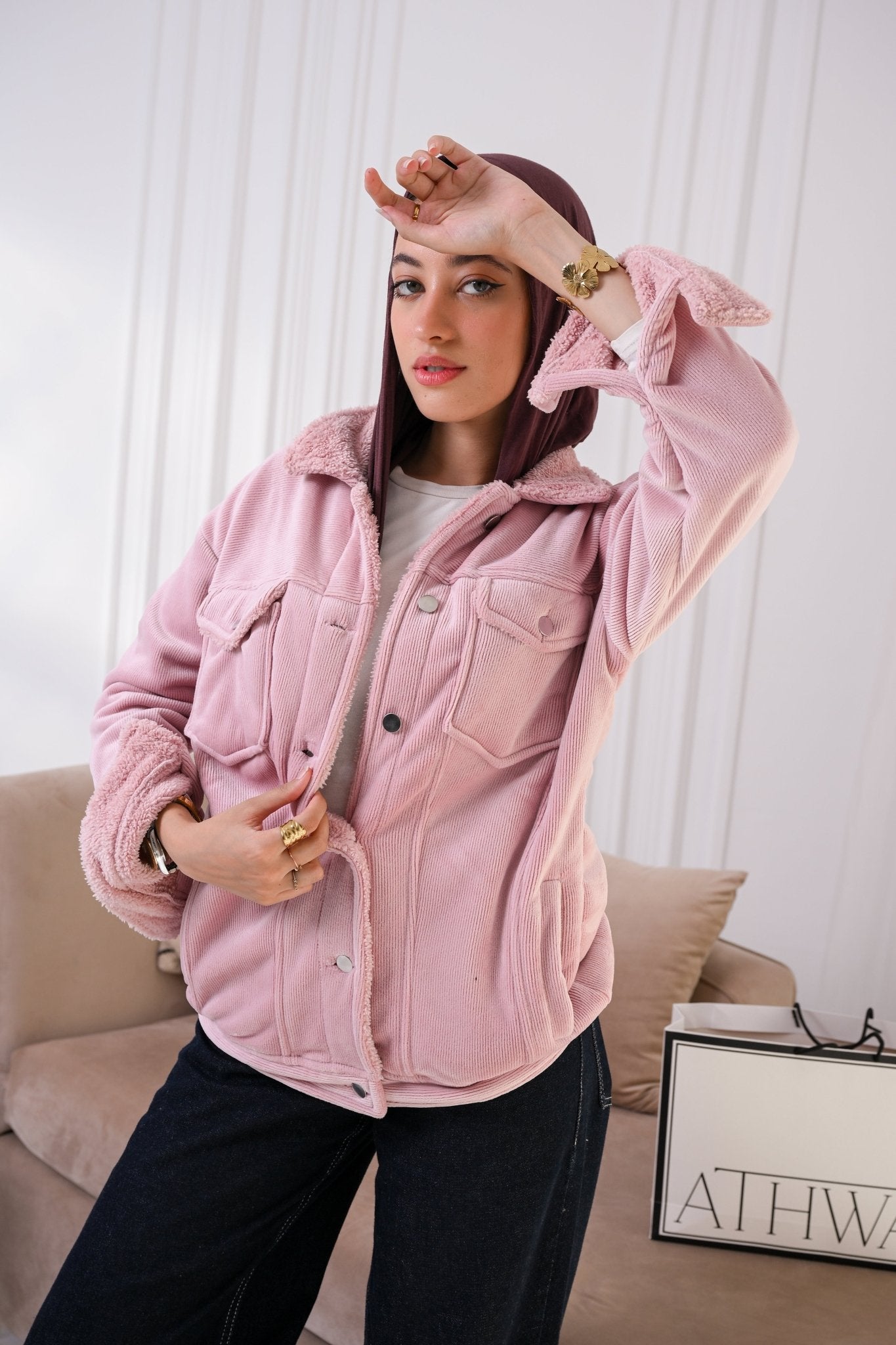Velvet Warm Jacket - ATHWAB