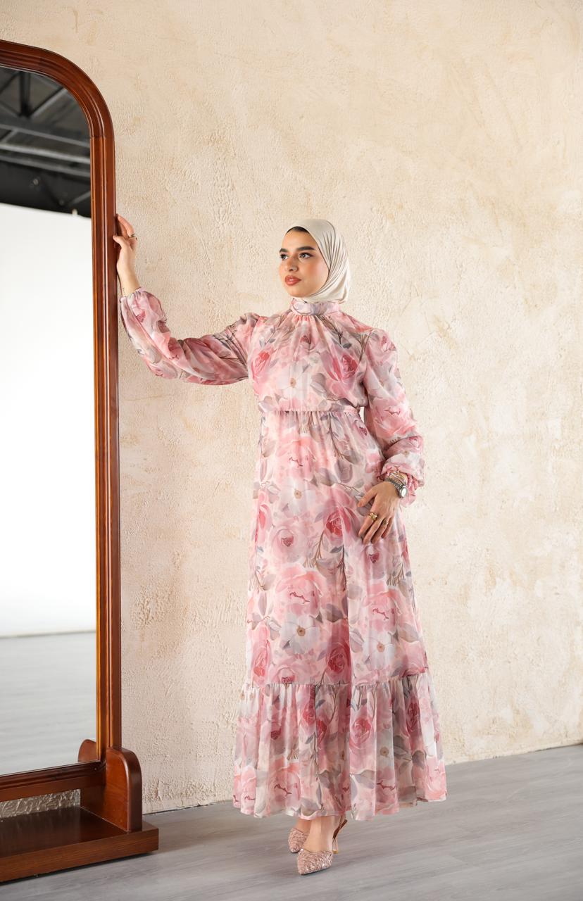 Whispering floral dress - ATHWAB