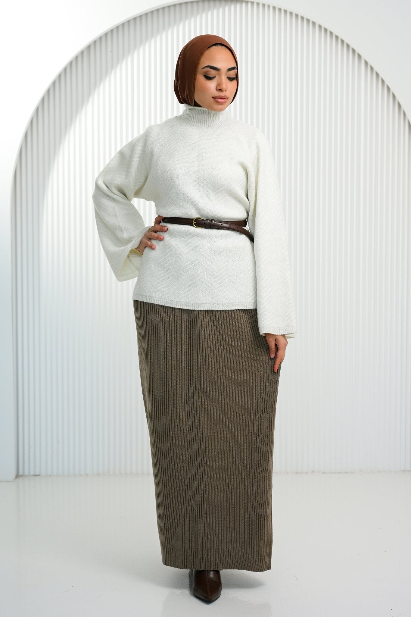 Winter Knit Skirt - ATHWAB