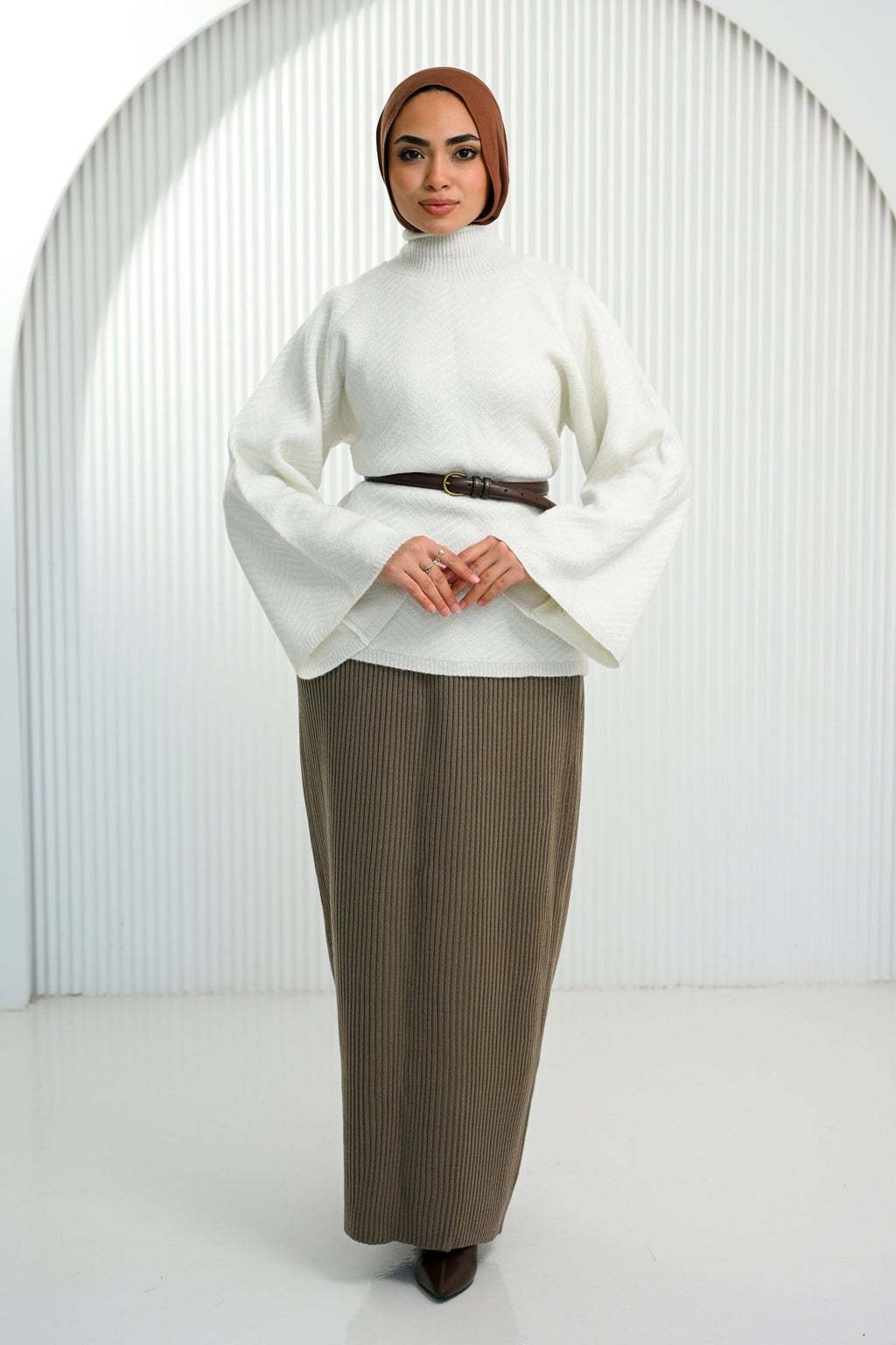 Winter Knit Skirt - ATHWAB