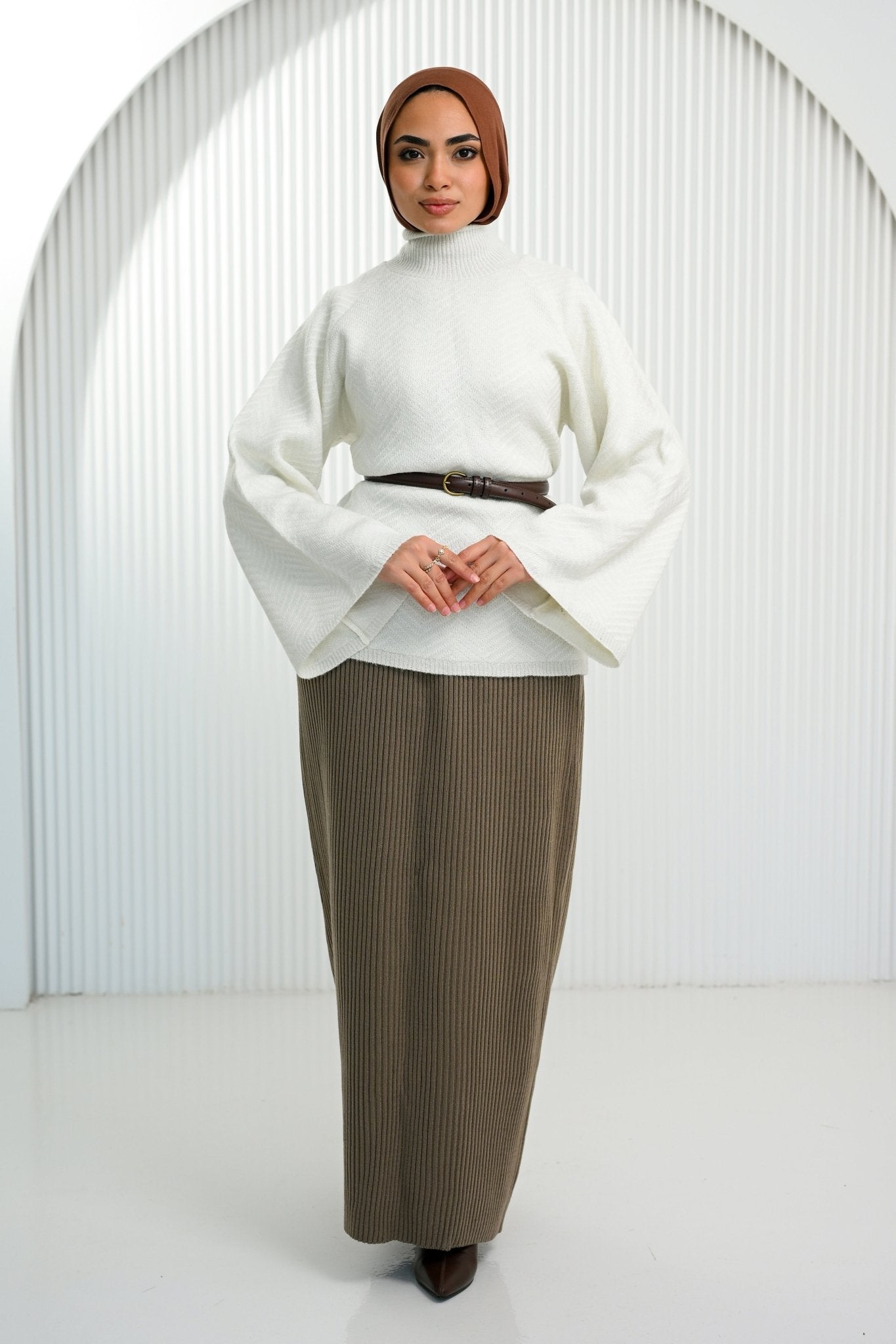 Winter Knit Skirt - ATHWAB